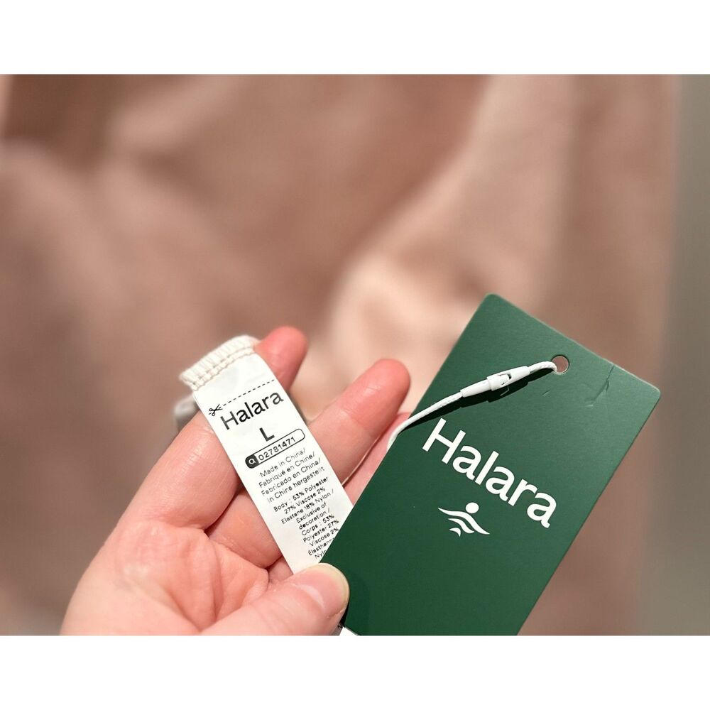 NWT Halara Polo V-Neck High-Low Top - Picture 3 of 5